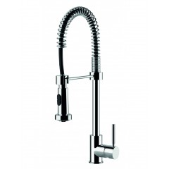 Gessi Cucinai Single Lever Kitchen Sink Mixer Tap With Pull Out Spout
