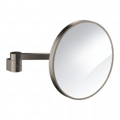 Grohe Selection Shaving Mirror In Brushed Hard Graphite