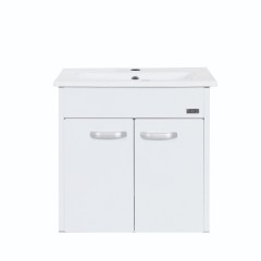 Rubine 50CM Stainless Steel 2 Doors Bathroom Cabinet Pearl White